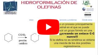 Hydroformylation of olefins